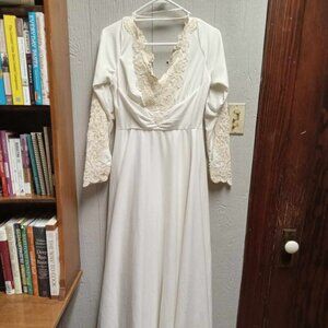 Vintage 60's Alfred Angelo Original Wedding Gown w/Train